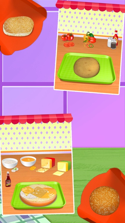school lunch box - cooking  recipe games - Kids school lunch maker – A school food & lunch box cooking game for girls
