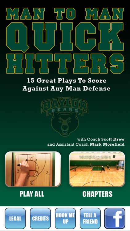 Baylor Man To Man Quick Hitters - With Coach Scott Drew - Full Court Basketball Training Instruction