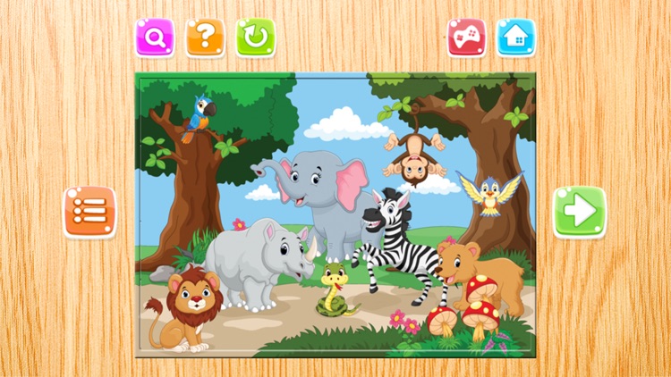 Animals Puzzle Games Free Jigsaw Puzzles for Kids screenshot-4