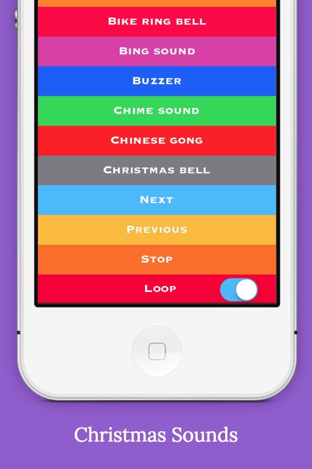 Bell Sounds FREE (Christmas,Fire alarm,Police Siren,Schoo Bells Sound) screenshot 2