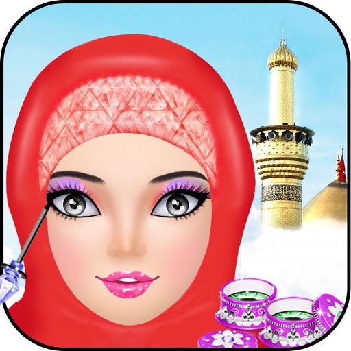 Hijab Wedding Makeup Salon - Makeover Game icon