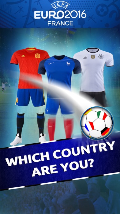 Screenshot #1 pour Which Euro 2016 Country Are You? - Foot-ball Test for UEFA Cup