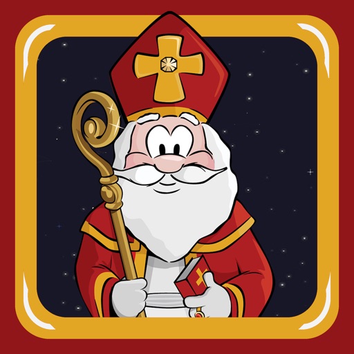 Sinterklaas and Piet lost presents (dutch 5 december feast) icon