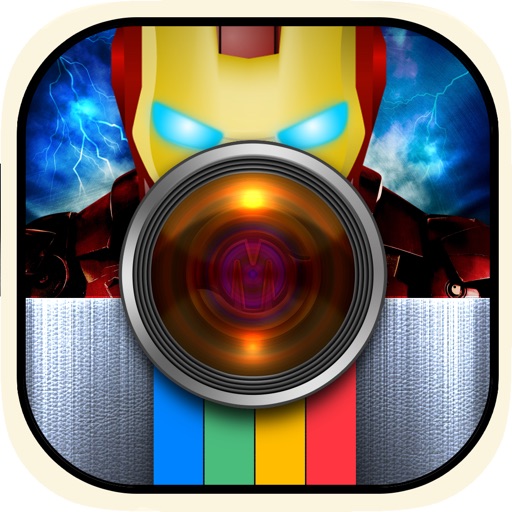 Superhero Sticker Camera : Photo Booth Super Dress Up For Hero Style icon