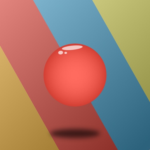 Back to Dotz One - Endless Run of a Red Ball Versus Color Squares icon