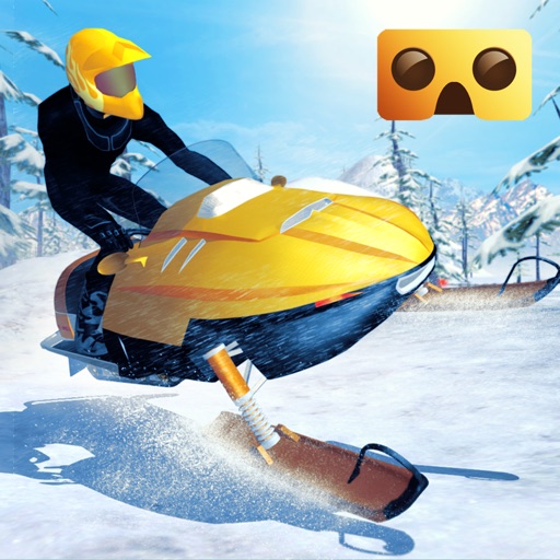 Snowmobile Simulator : VR Game for Google Cardboard