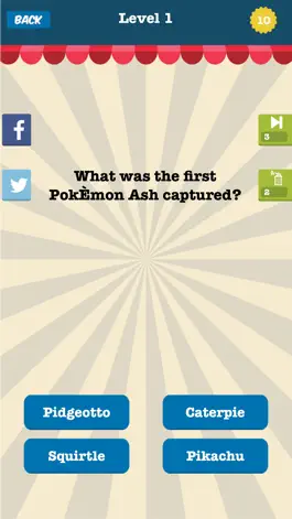 Game screenshot Cartoon Trivia Questions and Answers - Ultimate Quiz For Pokemon Fans apk