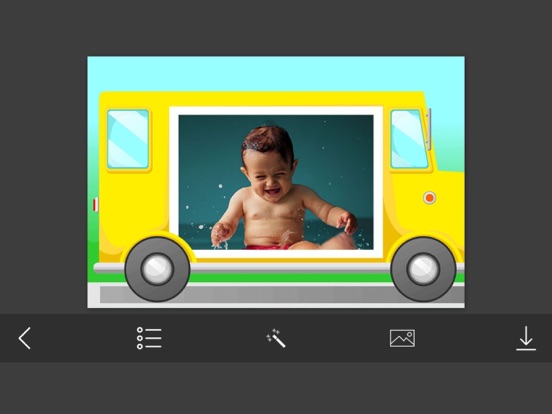 Baby Photo Frames - Creative Frames for your photo iPad screenshot 4 - Photo & Video app