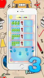 123 Mathematics : Learn numbers shapes and relation early education games for kindergarten screenshot #4 for iPhone