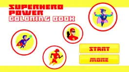 Game screenshot Superhero Power Coloring Book - Cartoon Ranger Painting Game mod apk