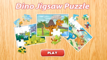 Dinosaur Puzzle for Kids - Dino Jigsaw Puzzles Games Free for Toddler and Preschool Learning Games iPhone screenshot 2 - Games app