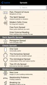 chrysalis tarot iphone screenshot 3