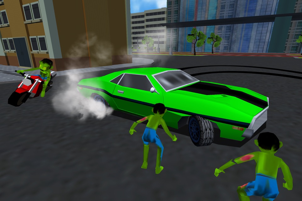 Drift Cars Vs Zombies - Kill eXtreme Undead in this Apocalypse Outbreak Racing Simulator Game FREE screenshot 2