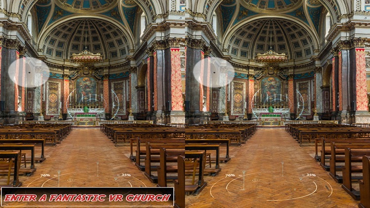VR - 3D Church Interior Views