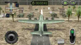 army cargo plane flight simulator: transport war tank in battle-field iphone screenshot 3