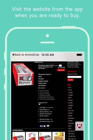 AmmoDrop - Find & Track Online Ammo Pricesのおすすめ画像3