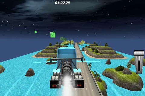 Traffic Driving In Sky : Real Truck Flying Simulation Game 3D screenshot 4