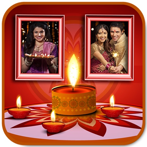 Diwali Photo Frames Dual