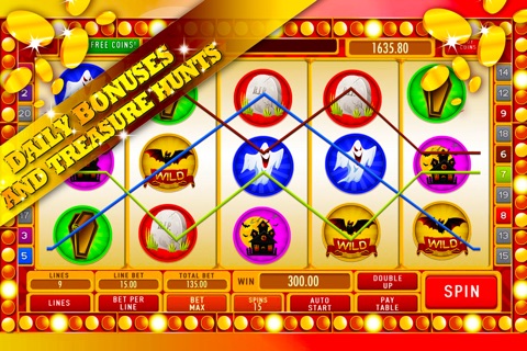 Scariest Slot Machine: Be the best Halloween player in an online betting paradise screenshot 3