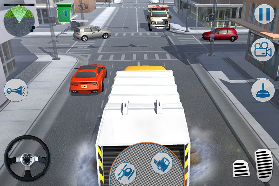 Road Garbage Dump Truck screenshot 2