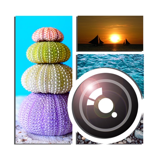 Pic Collage Creator Free – Summer Frames & Cool Patterns in Photo Grid Maker and Editor icon