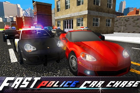 Fast Police Car Chase 2016: Smash the criminals cars to get Busted screenshot 4