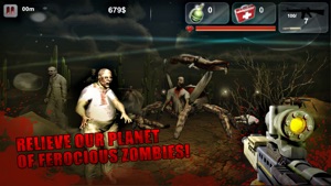 Zombies Apocalypse 3D screenshot #2 for iPhone