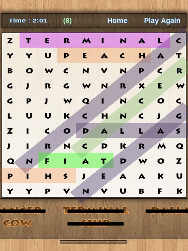 Crucigrama Español screenshot 3