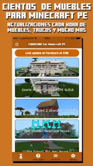 furniture for minecraft pe - furniture for pocket edition iphone capturas de pantalla 1