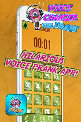 Game screenshot Voice Changer for Prank – Best Ringtone Maker and Sound Record.er with Funny Effect.s apk