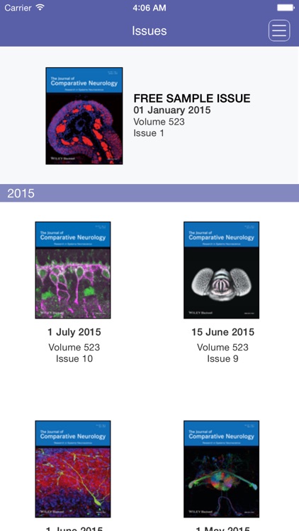 The Journal of Comparative Neurology