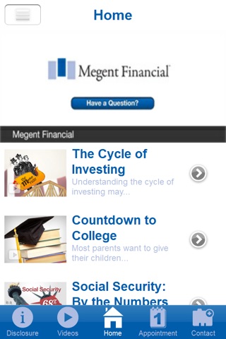 Megent Financial Group screenshot 2