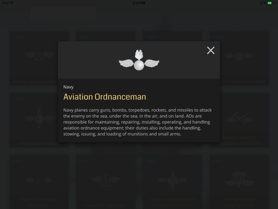 US Navy Ratings & Reference iPad screenshot