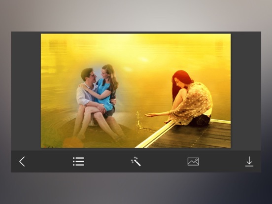 Miss You Photo Frames - Instant Frame Maker & Photo Editor iPad screenshot 4 - Photo & Video app