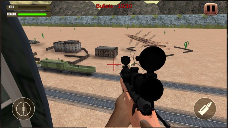 Train Attack War 3D
