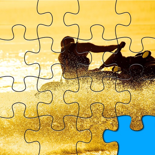 Jigsaw Puzzle With Water Sports Pics Packs Collection icon