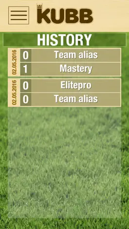 Game screenshot Kubb Game Tracker hack