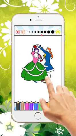 Game screenshot Wedding Coloring Book: Learn to color and draw wedding card, Free games for children mod apk