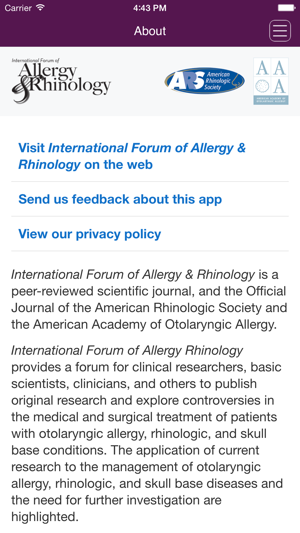 International Forum of Allergy & Rhinology(圖2)-速報App