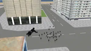 Real Gorilla vs Zombies - City screenshot #4 for iPhone