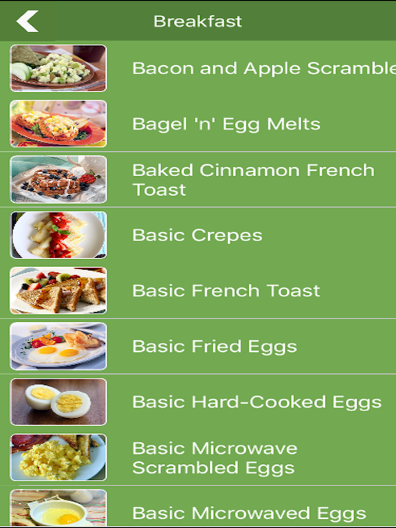 Screenshot #5 pour Variety Of Egg Recipes & Foods