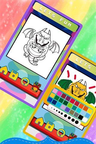 Dragon Up Coloring Pages - How To Draw A Dragon screenshot 4