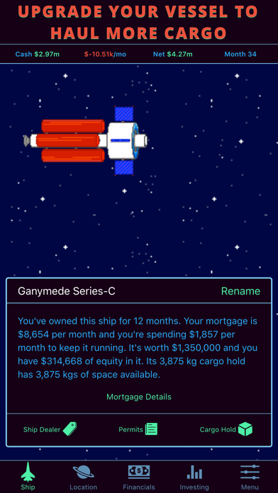 Limitless Fortune: Orbital Trade and Investment screenshot 2