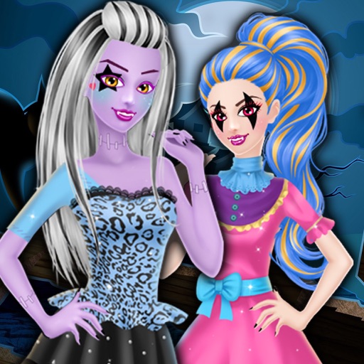 Monster Girl Party Dress Up - Halloween Fashion Party Studio Salon Game For Kids iOS App