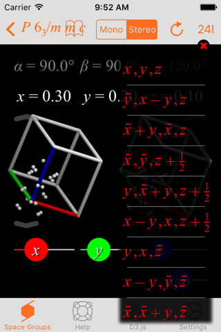 Space Groups screenshot 3