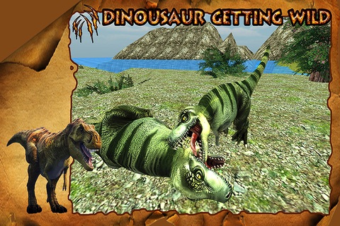 Life of Angry Wild Dinosaur 3D Simulator screenshot 3