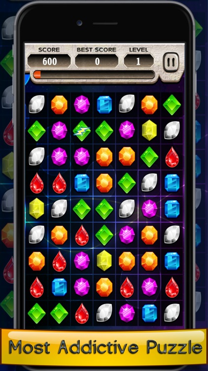 Jewel Mania Match 3 Kids Game screenshot-4