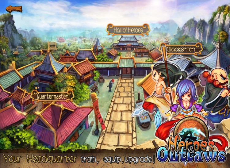 HeroesOutlaws HD: An epic tower defence adventure screenshot-4