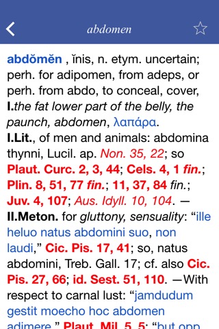 Latin Dictionary - Lewis and Shortのおすすめ画像2