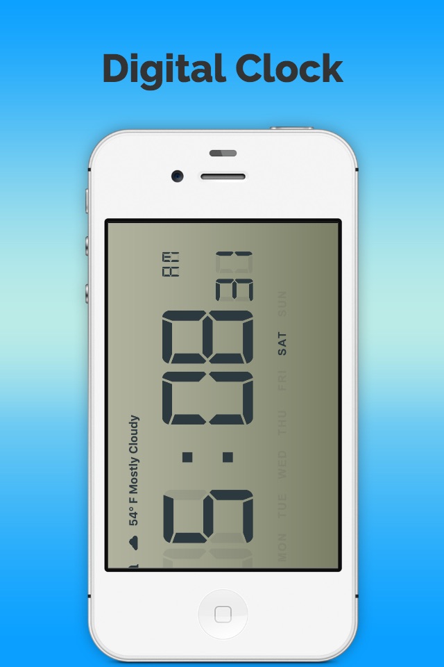 Time Clock-Weather Forecast Free screenshot 3